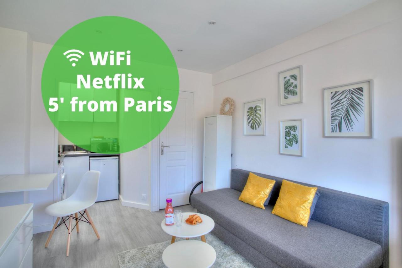 Le Tropi-Cosy - Studio Aux Portes De Paris Apartment Gentilly Exterior foto